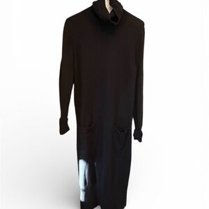 Athleta Black Midi Dress